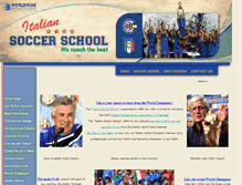 Tablet Screenshot of footballsoccerschool.com
